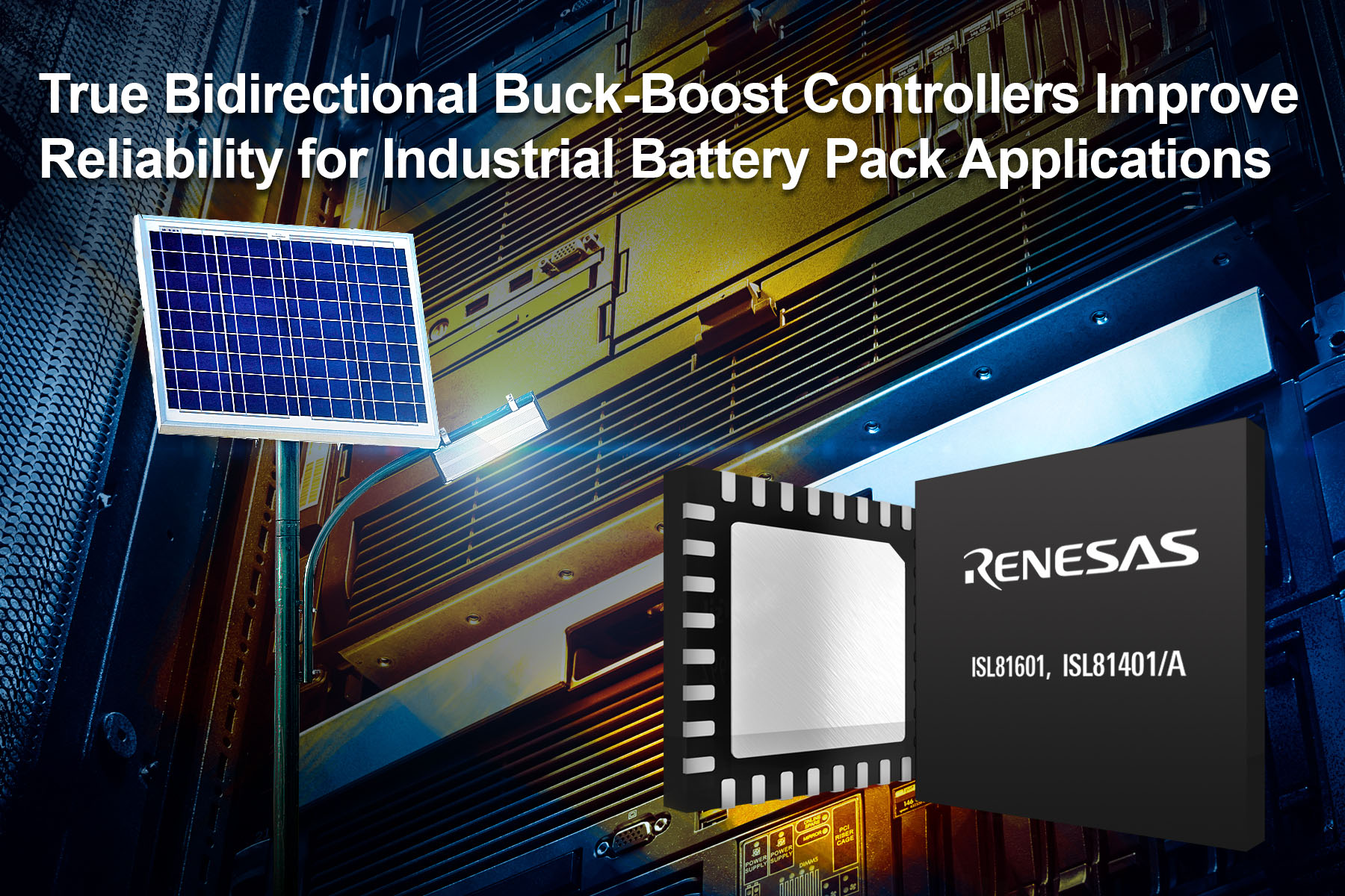 Buck-Boost Controllers for Industrial Battery-Powered Applications